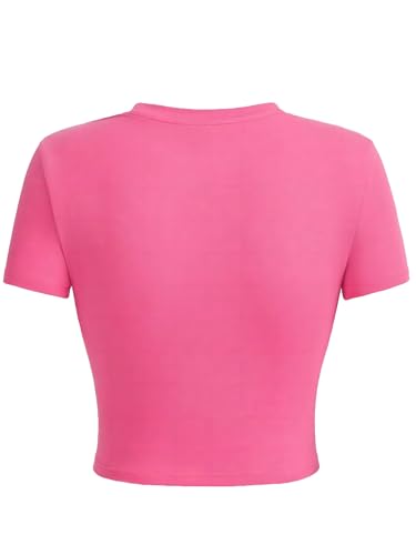 Zoyami Women's Graphic Crop Top Short Sleeve Fairy Grunge Summer T-shirt
| Zoyami Women's Y2k Baby Tees Graphic Crop To