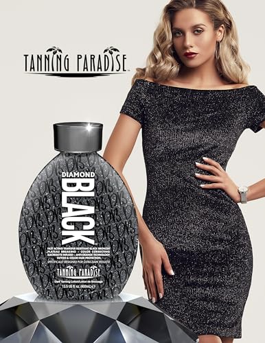 Tanning Paradise Diamond Black Tanning Lotion for Tanning Beds Transfer Resistant
| Tanning Paradise Diamond Black Tann