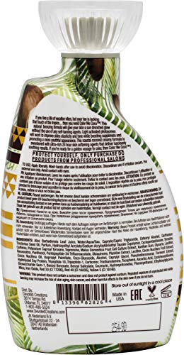 Devoted Creations Color Me Coco Bronzer Tanning Lotion for Darker Skin Toned Users at the Beach
| Devoted Creations Col