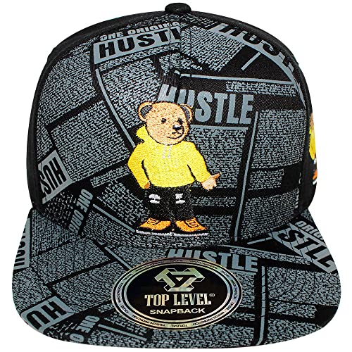 4350 District Top Level Men's Adjustable Cotton Snapback Cap for Summer Outdoor Activities
| 4350 District Top Level Me